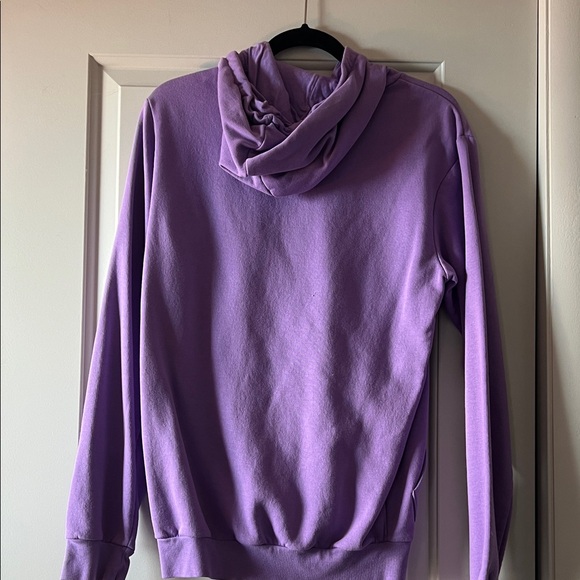 Adidas Lavender Hoodie with Logo - Picture 2 of 2